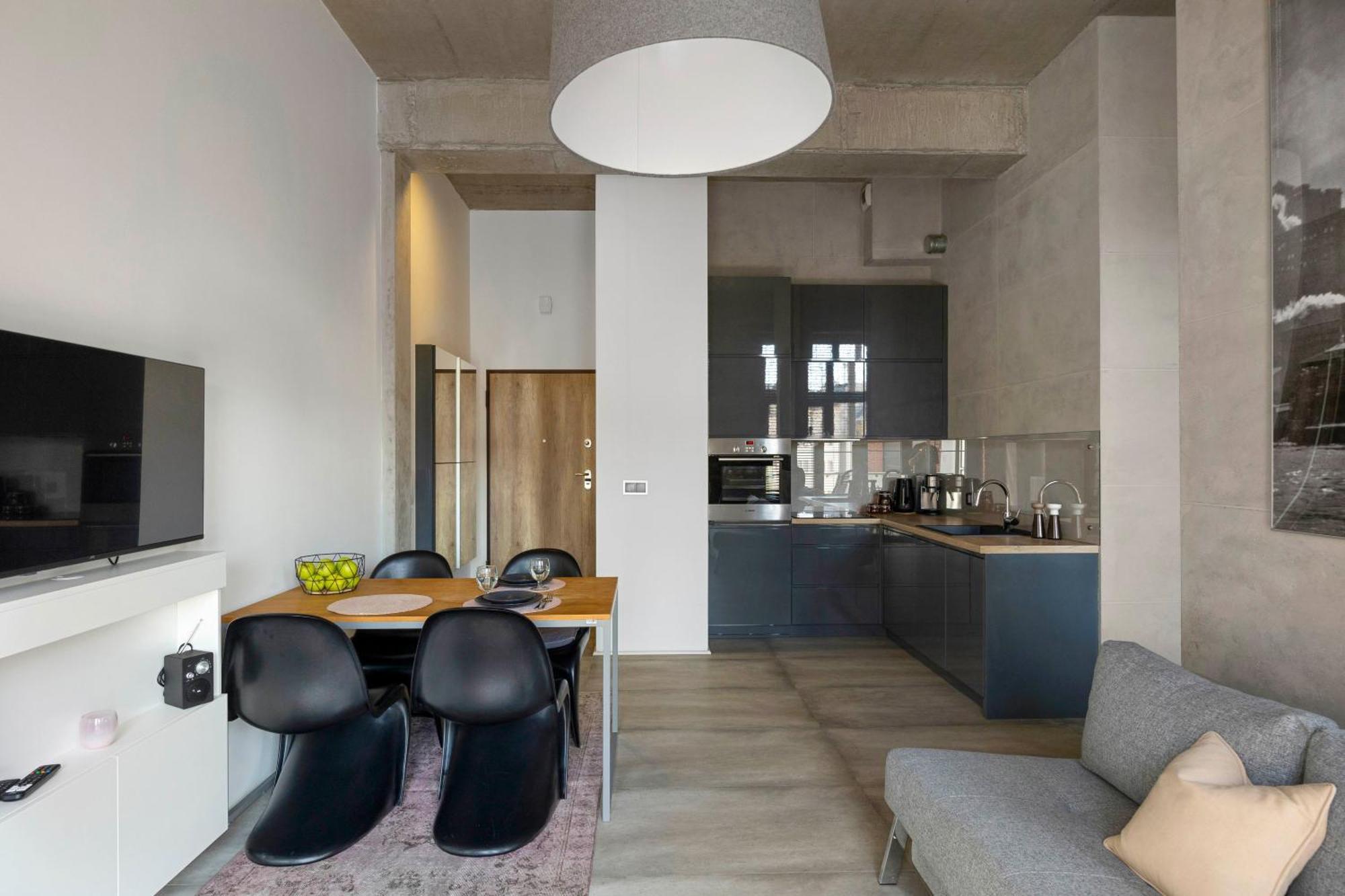 Brooklyn Loft Apartment - Old Town, Free Parking Вроцлав Экстерьер фото