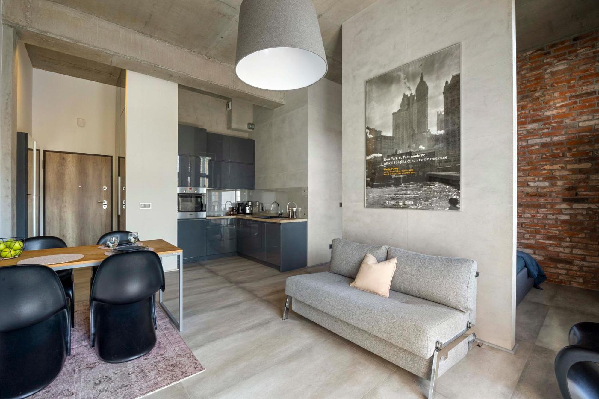 Brooklyn Loft Apartment - Old Town, Free Parking Вроцлав Экстерьер фото